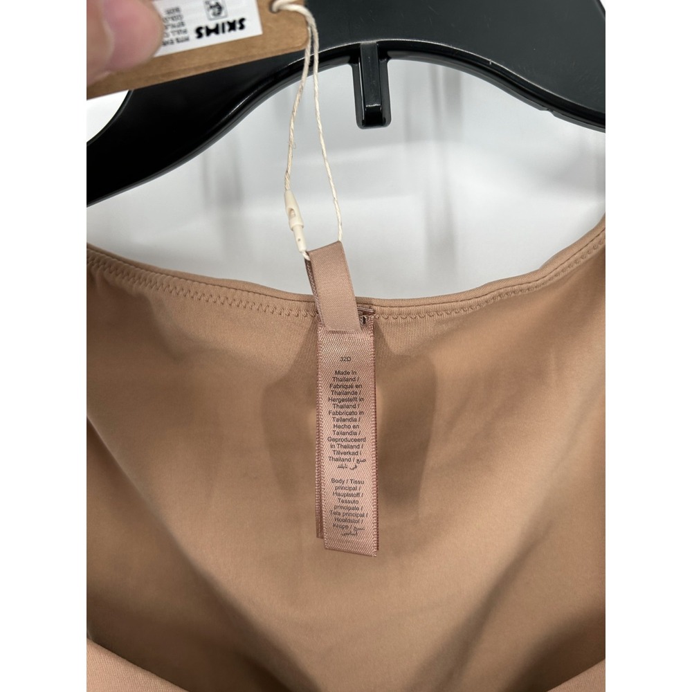 SKIMS Fits Everybody Back Smoother‎ Bra Womens Size 32D Sienna Full Coverage - Picture 5 of 6